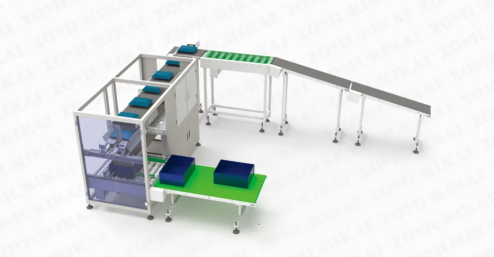 ZC-DP400 automatic drop pack case packing machine loading bagged products into cartons