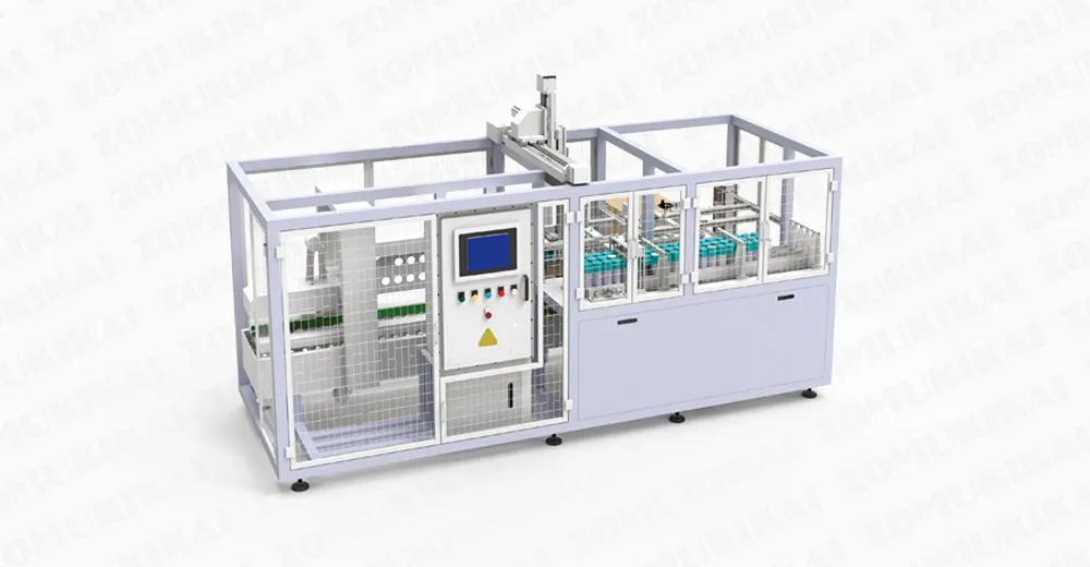ZOMUKIKAI ZC-EP500 ATEX Explosion Proof Bottle Case Packing Machine packing aerosol products