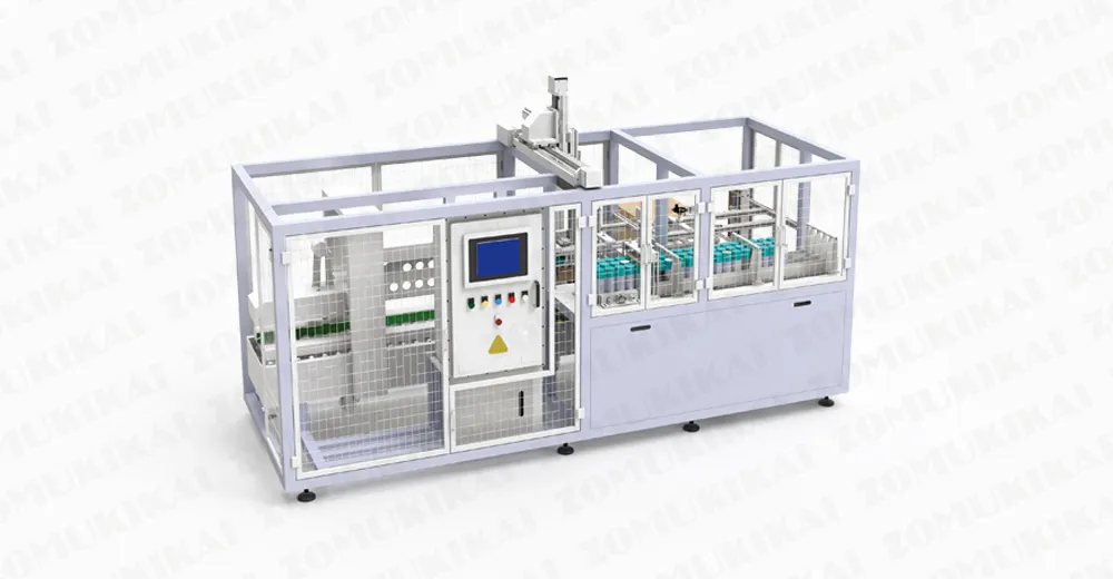 ZOMUKIKAI ZC-EP500 ATEX Explosion Proof Bottle Case Packing Machine packing aerosol products