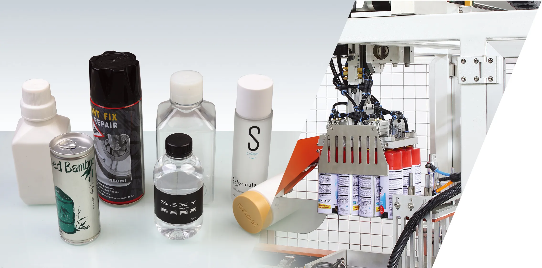 Automatic Bottle Case Packer